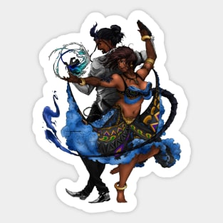 KC & Maurice Dance Sticker